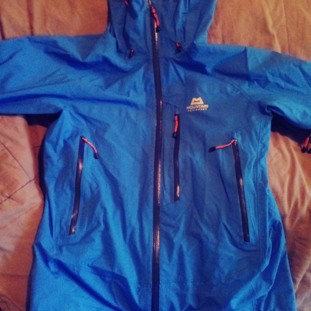Mountain equipment rain coat